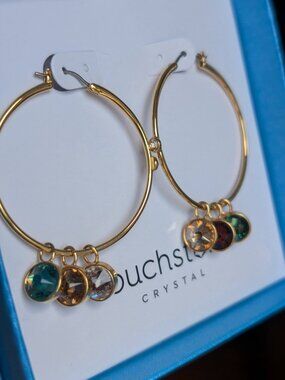 Touchstone Crystal Change Is Good Earrings